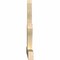 Ekena Millwork Saratoga Rough Sawn Timber Gable Bracket, Douglas Fir, 96"W x 48"H x 4"D x 6"F, 12/12 Pitch GBW096X48X0406SAR00RDF - alternate 3